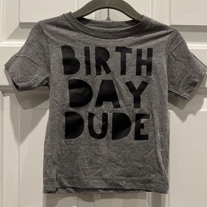 Birthday dude tshirt size 12-18 months boy crewneck
